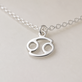 Zodiac Necklace | All 12 Star Signs | Gold, Silver & Platinum