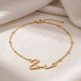 Zoe Name Necklace | 18ct Gold, Silver & Vermeil | Ready to Ship